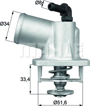 Wilmink Group WG1217693 - Termostats, Dzesēšanas šķidrums ps1.lv