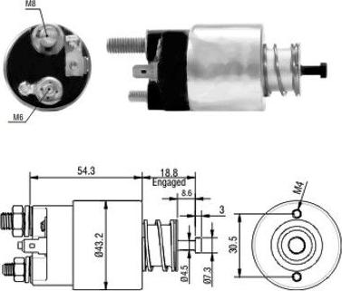 Wilmink Group WG1748340 - Ievilcējrelejs, Starteris ps1.lv