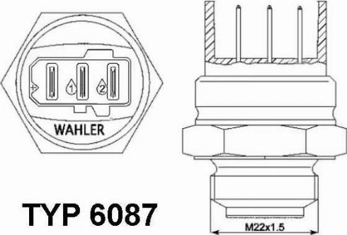 Wilmink Group WG1700195 - Termoslēdzis, Radiatora ventilators ps1.lv