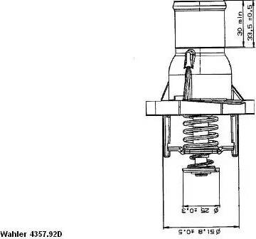 Wilmink Group WG1700145 - Termostats, Dzesēšanas šķidrums ps1.lv