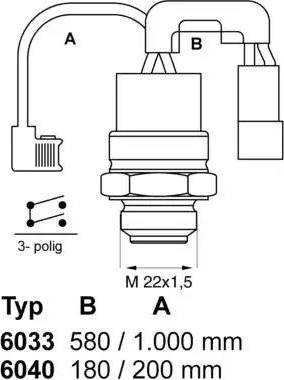 Wilmink Group WG1700185 - Termoslēdzis, Radiatora ventilators ps1.lv