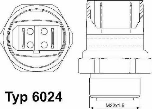 Wilmink Group WG1700179 - Termoslēdzis, Radiatora ventilators ps1.lv