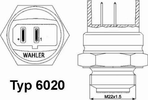 Wilmink Group WG1700178 - Termoslēdzis, Radiatora ventilators ps1.lv