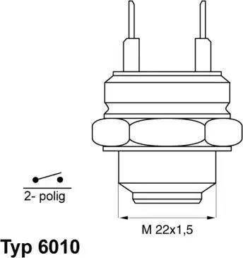 Wilmink Group WG1700173 - Termoslēdzis, Radiatora ventilators ps1.lv