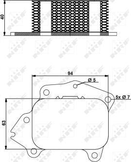 Wilmink Group WG1719918 - Eļļas radiators, Motoreļļa ps1.lv