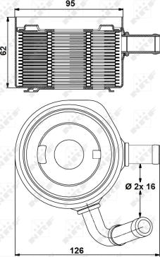 Wilmink Group WG1719922 - Eļļas radiators, Motoreļļa ps1.lv