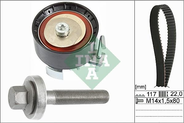 Wilmink Group WG1710055 - Zobsiksnas komplekts ps1.lv