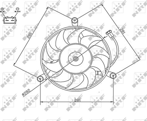 Wilmink Group WG1720670 - Ventilators, Motora dzesēšanas sistēma ps1.lv