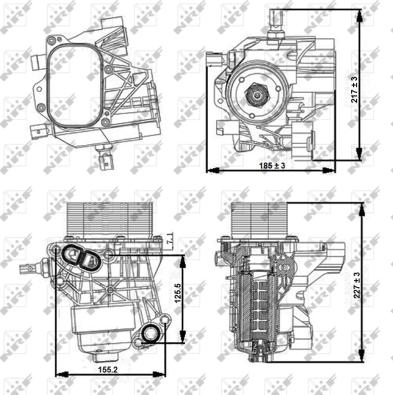 Wilmink Group WG1720096 - Korpuss, Eļļas filtrs ps1.lv