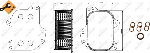 Wilmink Group WG1720008 - Eļļas radiators, Motoreļļa ps1.lv