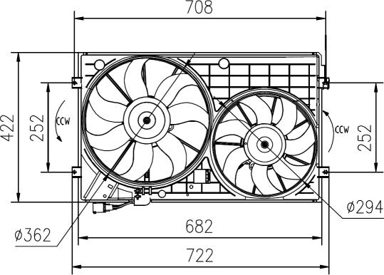 Wilmink Group WG1720356 - Ventilators, Motora dzesēšanas sistēma ps1.lv