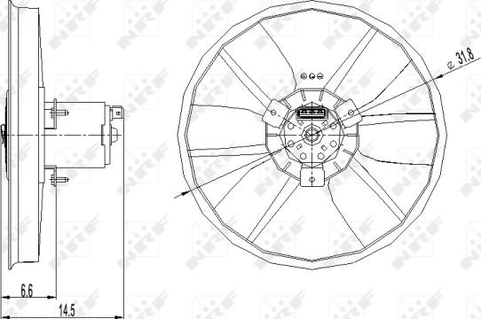 Wilmink Group WG1720363 - Ventilators, Motora dzesēšanas sistēma ps1.lv