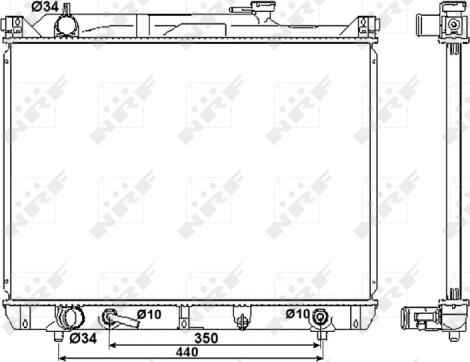 Wilmink Group WG1721981 - Radiators, Motora dzesēšanas sistēma ps1.lv