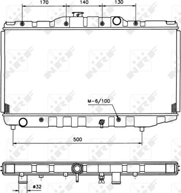 Wilmink Group WG1721921 - Radiators, Motora dzesēšanas sistēma ps1.lv