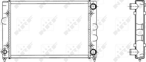 Wilmink Group WG1721489 - Radiators, Motora dzesēšanas sistēma ps1.lv