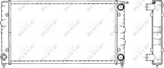 Wilmink Group WG1721483 - Radiators, Motora dzesēšanas sistēma ps1.lv