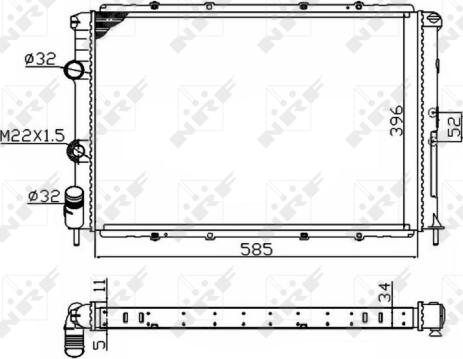 Wilmink Group WG1721487 - Radiators, Motora dzesēšanas sistēma ps1.lv