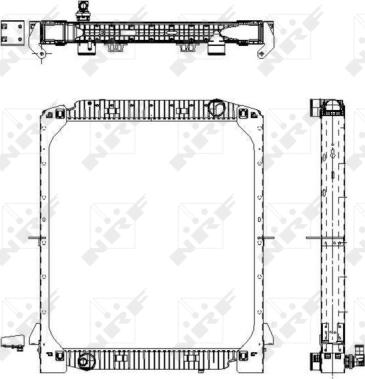 Wilmink Group WG1721528 - Radiators, Motora dzesēšanas sistēma ps1.lv