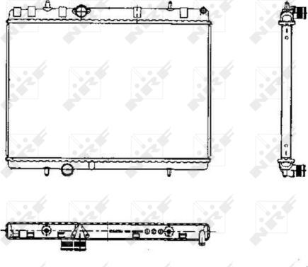 Wilmink Group WG1721302 - Radiators, Motora dzesēšanas sistēma ps1.lv