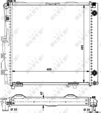 Wilmink Group WG1721288 - Radiators, Motora dzesēšanas sistēma ps1.lv