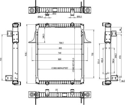 Wilmink Group WG1721793 - Radiators, Motora dzesēšanas sistēma ps1.lv