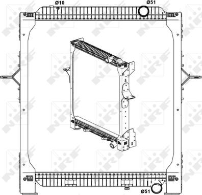 Wilmink Group WG1721752 - Radiators, Motora dzesēšanas sistēma ps1.lv