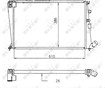 Wilmink Group WG1723559 - Radiators, Motora dzesēšanas sistēma ps1.lv