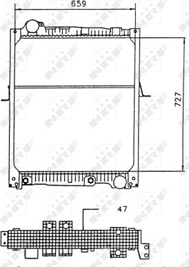 Wilmink Group WG1723566 - Radiators, Motora dzesēšanas sistēma ps1.lv