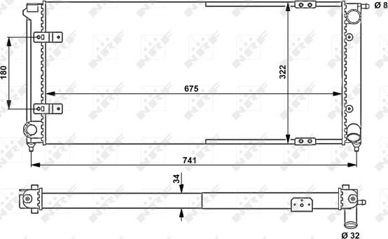 Wilmink Group WG1723500 - Radiators, Motora dzesēšanas sistēma ps1.lv