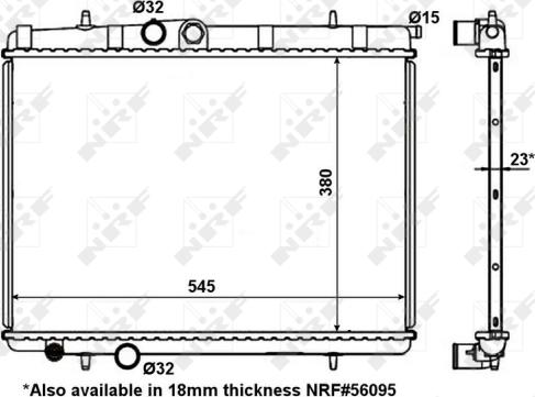 Wilmink Group WG1723048 - Radiators, Motora dzesēšanas sistēma ps1.lv