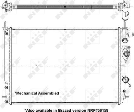 Wilmink Group WG1723192 - Radiators, Motora dzesēšanas sistēma ps1.lv