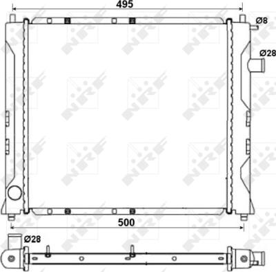 Wilmink Group WG1723140 - Radiators, Motora dzesēšanas sistēma ps1.lv