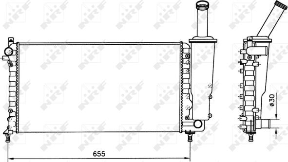 Wilmink Group WG1723168 - Radiators, Motora dzesēšanas sistēma ps1.lv