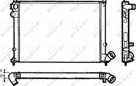 Wilmink Group WG1723124 - Radiators, Motora dzesēšanas sistēma ps1.lv