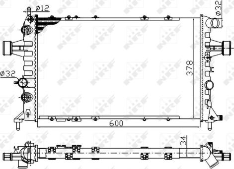 Wilmink Group WG1723176 - Radiators, Motora dzesēšanas sistēma ps1.lv