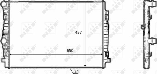 Wilmink Group WG1723346 - Radiators, Motora dzesēšanas sistēma ps1.lv