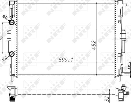 Wilmink Group WG1723290 - Radiators, Motora dzesēšanas sistēma ps1.lv