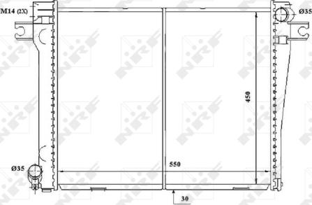 Wilmink Group WG1723298 - Radiators, Motora dzesēšanas sistēma ps1.lv