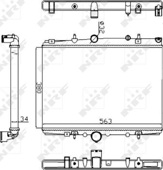 Wilmink Group WG1723266 - Radiators, Motora dzesēšanas sistēma ps1.lv