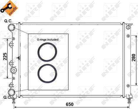 Wilmink Group WG1723268 - Radiators, Motora dzesēšanas sistēma ps1.lv