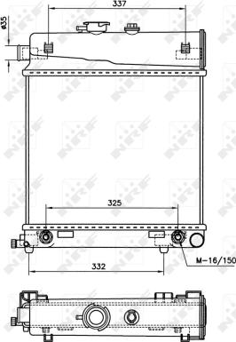 Wilmink Group WG1723217 - Radiators, Motora dzesēšanas sistēma ps1.lv