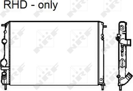 Wilmink Group WG1723286 - Radiators, Motora dzesēšanas sistēma ps1.lv