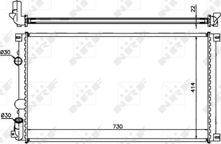 Wilmink Group WG1723281 - Radiators, Motora dzesēšanas sistēma ps1.lv