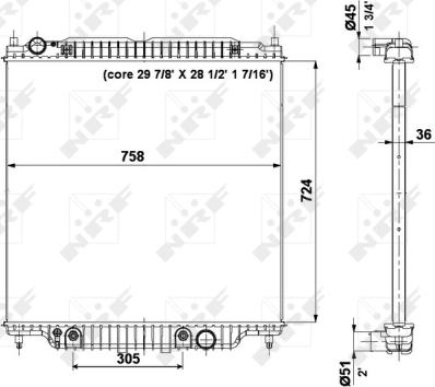 Wilmink Group WG1722997 - Radiators, Motora dzesēšanas sistēma ps1.lv