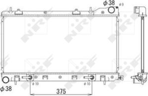 Wilmink Group WG1722437 - Radiators, Motora dzesēšanas sistēma ps1.lv