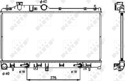 Wilmink Group WG1722526 - Radiators, Motora dzesēšanas sistēma ps1.lv