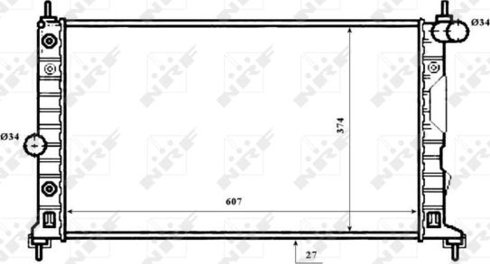 Wilmink Group WG1722649 - Radiators, Motora dzesēšanas sistēma ps1.lv