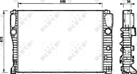 Wilmink Group WG1722636 - Radiators, Motora dzesēšanas sistēma ps1.lv