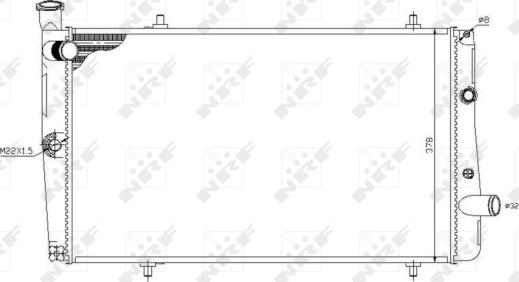 Wilmink Group WG1722863 - Radiators, Motora dzesēšanas sistēma ps1.lv