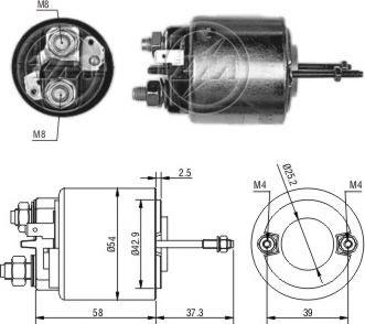 Wilmink Group WG1776712 - Ievilcējrelejs, Starteris ps1.lv